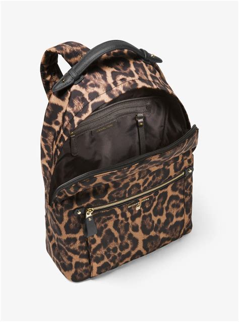 styles of leopard michael kors handbags|Michael Kors leopard backpack.